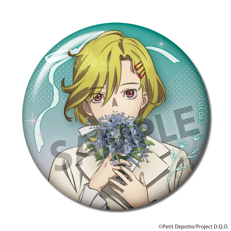 GNOSIA Original Illustration Trading Can Badge (55mm) - 1 Unidade Aleatória